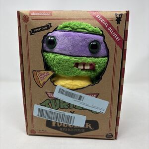Nickelodeon Teenage Mutant Ninja Turtles Fuggler Plush Donatello Ltd Edition NIB
